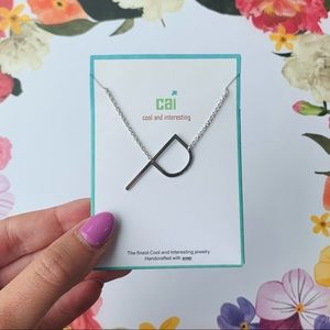 “P” Initial Necklace by Cool and Interesting (CAI)